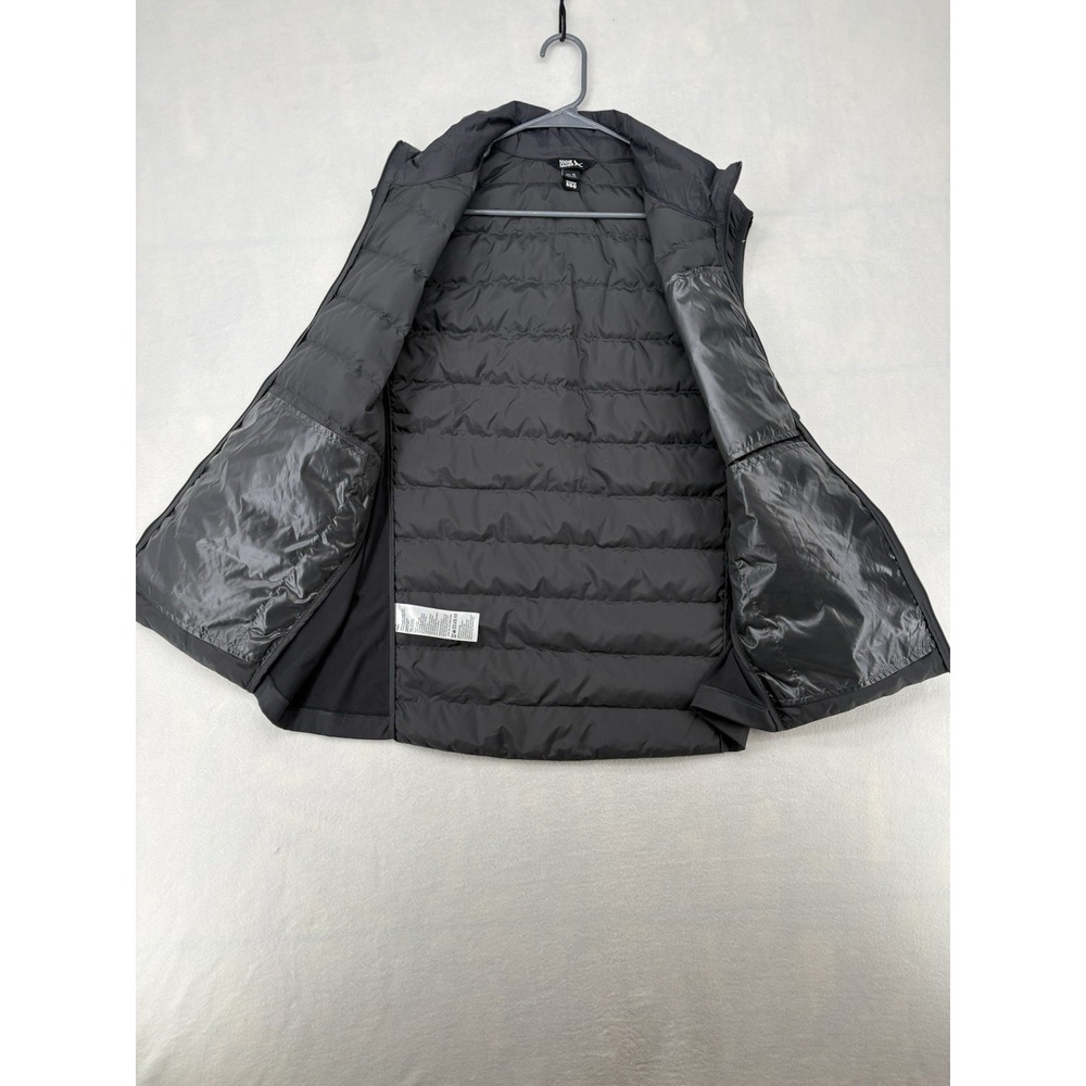 Eddie Bauer 550 Down Puffer Vest Mens Storm Repel Grey Full Zip Size XL - Picture 7 of 16